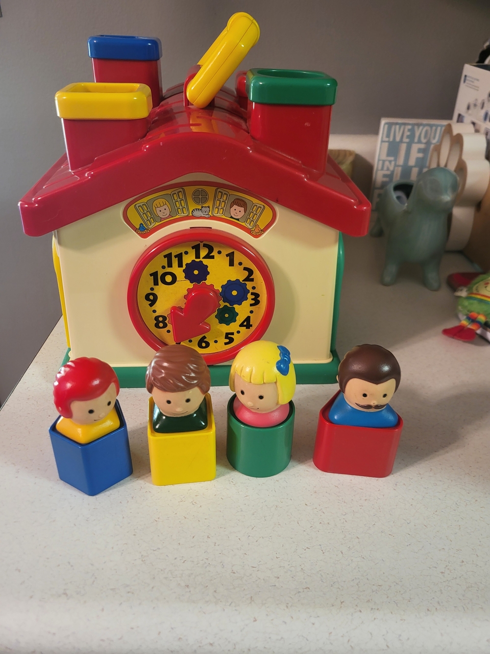 Battat – Shape Sorter School House Toy